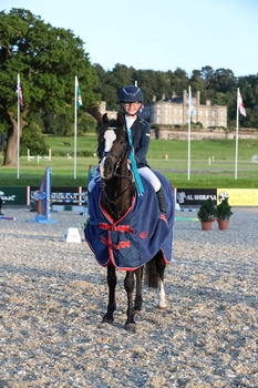 Emmie Horner & Treflan Nero win the Just for Schools 80cm Individual Emmie Horner & Treflan Nero win the Just for Schools 80cm Individual
